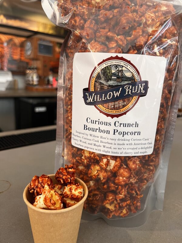 Curious Crunch (Cherry Maple Bourbon Popcorn)