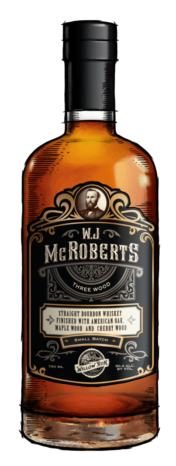 WJ McRoberts Straight Bourbon